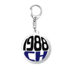 1988ch SHOPのイクパッパちゃんねる公式ロゴシリーズ Acrylic Key Chain