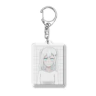 ぼく、病みうさ。のながそで少女 Acrylic Key Chain