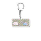 うさやの気圧のせいでダルいだるーぱーるーぱー【カラフル】 Acrylic Key Chain