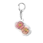 チョコミントのお花 Acrylic Key Chain