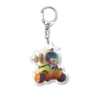 LalaDesign-shopのロボットカー「フューチャリスタ」 Acrylic Key Chain