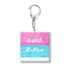 Pale Blue Dot＊のGo with the Flow Acrylic Key Chain