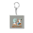 クリームペンのショップのゴーストスニーカーズ(High) Acrylic Key Chain