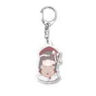 unqの🧸と女の子 Acrylic Key Chain