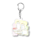 魅螺驅琉工房のenjoy your life Acrylic Key Chain