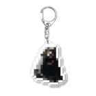 PITTEN PRODUCTSのPIXEL_ANIMAL_06(BEAR) アクリルキーホルダー