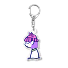 szHzs 'のネコ耳さん/ピンクニット帽 Acrylic Key Chain