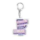 香庭くゆるのサインボード/アメリカン Acrylic Key Chain