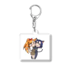 kabayakinotareの百合ネコタチ Acrylic Key Chain