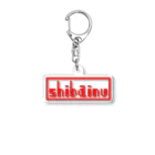 shibainu-yaのshibainu_red Acrylic Key Chain