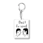 jirokichi’s shopのBest Friend Acrylic Key Chain