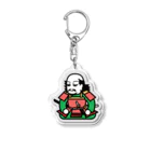 sakamotto shopの武将のおまもり|服部半蔵 Acrylic Key Chain