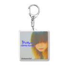 ぶんぶんまるふみ（ぶんちゃん）のデジタルアルバム「Blossom」ジャケット写真 Acrylic Key Chain