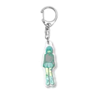 酒代の制服ギャル Acrylic Key Chain