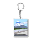 Meguuuの富士山くん Acrylic Key Chain