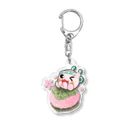 TAKEのサクラちゃん×桜餅 Acrylic Key Chain