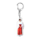 SAKUPRO_公式ストアのそよか巫女2 Acrylic Key Chain