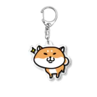 すずたろうのドヤァ柴犬 Acrylic Key Chain