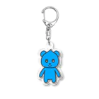 ぷなりつのとんがりペット(ブルー) Acrylic Key Chain