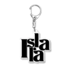 isla_laのIsla･la丸ロゴアクリルキーホルダー Acrylic Key Chain