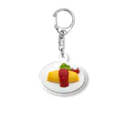 メシテロタイプ（飯テロTシャツブランド）のオムライス Acrylic Key Chain