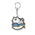 kupaberuのオオカミ Acrylic Key Chain