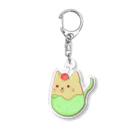 ぽっぽコーンのソーダにゃん Acrylic Key Chain