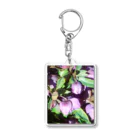  #satisfyingのヘレボルス亜種　(Helleborus)　(クリスマスローズ) Acrylic Key Chain