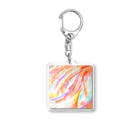 amorphousのW -えがおのしわ- シリーズ02 Acrylic Key Chain