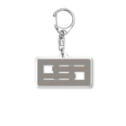 六三八デザイン室の透かしブロック-井桁- Acrylic Key Chain