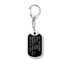 GO VISCHONUのドッグタグ Acrylic Key Chain