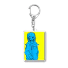 KIKURAGE1011のカンカンくん Acrylic Key Chain