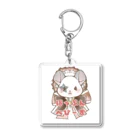 ゆきぽん（ネズラー）のぽっぷんべびーず Acrylic Key Chain