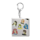 ぷれーりーのカラフルズ Acrylic Key Chain