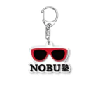NOBU塾【公式】SHOPのNOBU塾【公式】-赤サングラス Acrylic Key Chain