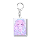 モマ@のゆめかわネコパジャマくん Acrylic Key Chain