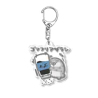 もちたぷ商店 -SUZURI店-のゴマフリアザラシ Acrylic Key Chain