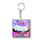 Modern PsychedelicのDXMキーホルダー Acrylic Key Chain