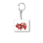 DaNアートSHOPのアカベコくん Acrylic Key Chain