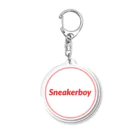 SBのＳＢロゴ ﾚｯﾄﾞver. Acrylic Key Chain