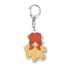 主はちゃい🐔のにわとりのちゃいくん イラストver. Acrylic Key Chain