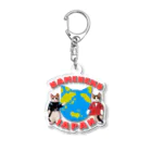 令和なめ猫のなめ猫 Acrylic Key Chain