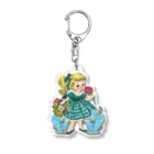 　Ma cocotte （まここっと）のクリスタルガール Acrylic Key Chain