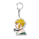 tomajo_NFTのtomajo #003 yellow aiko Acrylic Key Chain