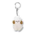 毛玉家の長女のほわほわちゃんのｽﾔｧ Acrylic Key Chain