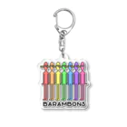 ぼくわたチャンネルのBARAMBONS Acrylic Key Chain