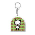 のほほん屋のパンダ焼き大好き Acrylic Key Chain