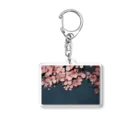 フィルムカメラ屋さんのボケた桜 Acrylic Key Chain