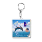 𝙈𝙊𝙈𝙊'𝙨 𝙎𝙝𝙤𝙥のイルカと遊ぼう Acrylic Key Chain