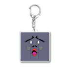 18禁フェイスの18禁フェイス　体調悪いやつ Acrylic Key Chain